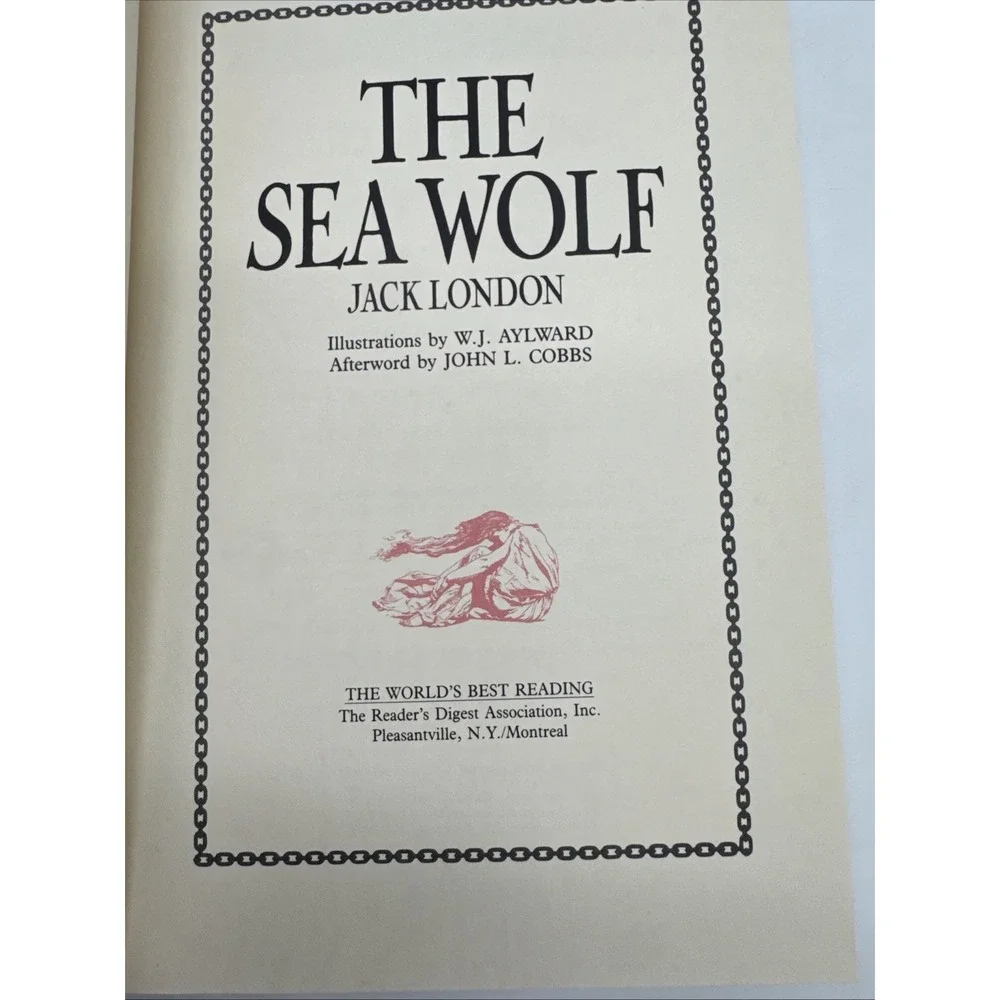 The Sea Wolf - Jack London - Hardcover - 1989 - Reader's Digest